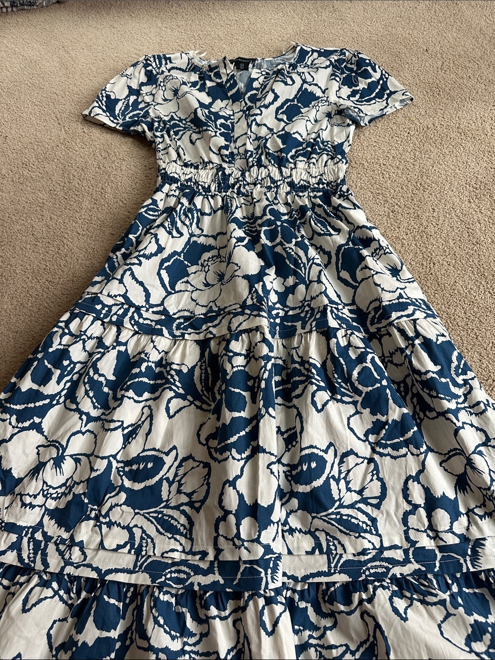 Cynthia Rowley tiered short sleeve dress - Picture 9 of 14